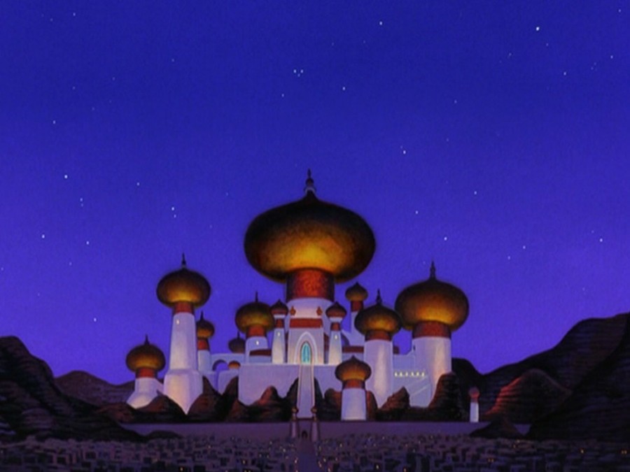 Aladdin 2 Hidden Mickey palace