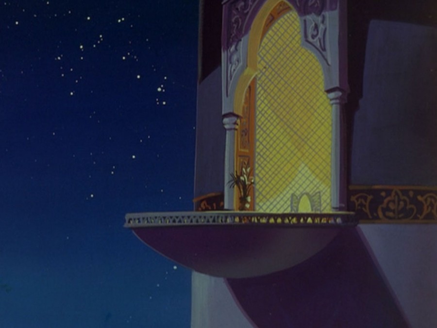 Aladdin 2 Jasmine's room Hidden Mickey