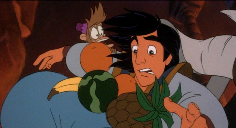 Aladdin and the King of Thieves Hidden Mickey