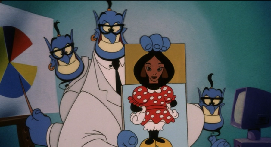 Aladdin and the King of Thieves Hidden Minnie Mouse