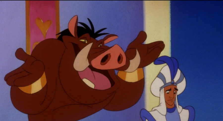 Aladdin and the King of Thieves Hidden Pumba