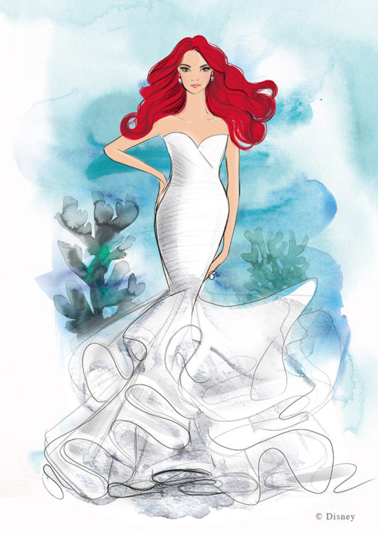 Allure Bridals Announces New Disney Fairy Tale Weddings Bridal Collection