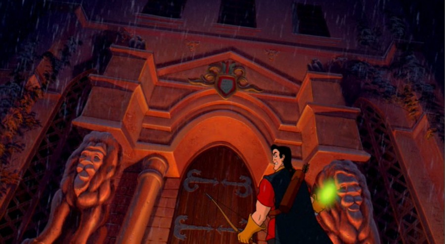 Beauty and the Beast Crest Hidden Mickey