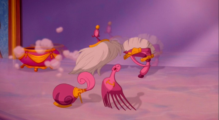 Beauty and the Beast Cleaning Hidden Mickey