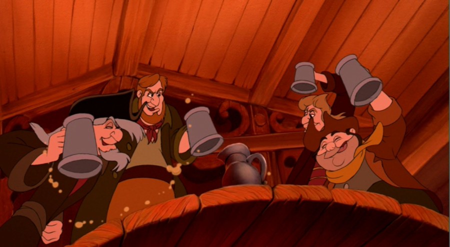 Bar Toast To Gaston Hidden Mickey