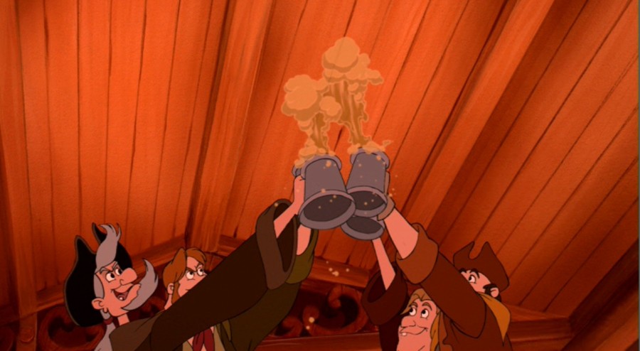 Toast To Gaston Hidden Mickey