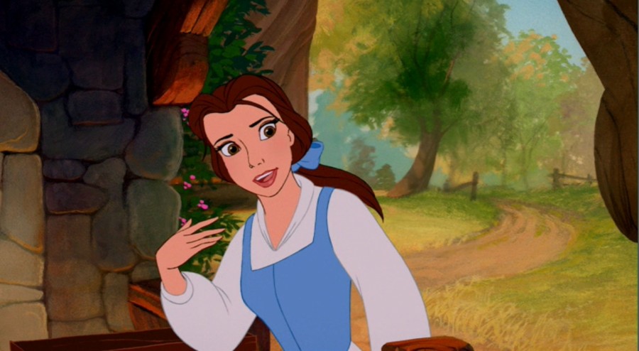 Belle's Home Hidden Mickey