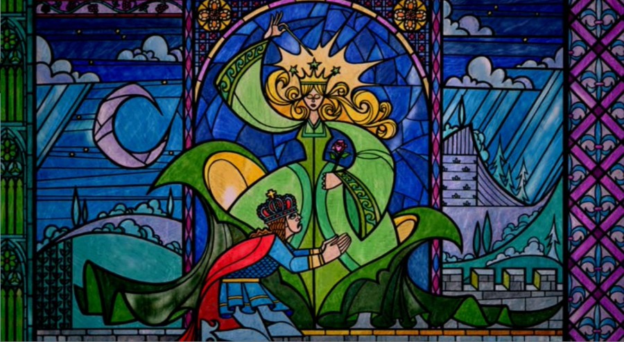 Beauty and the Beast Introduction Hidden Mickey