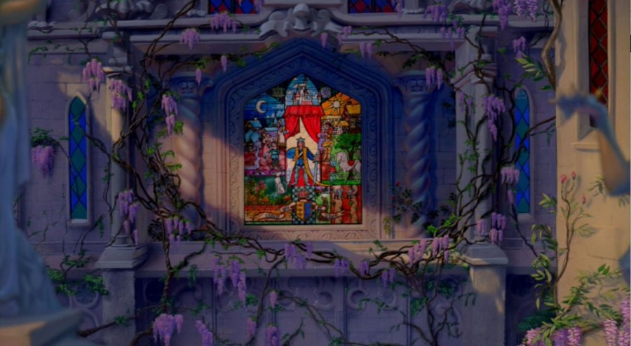 Beauty and the Beast Beginning Hidden Mickey