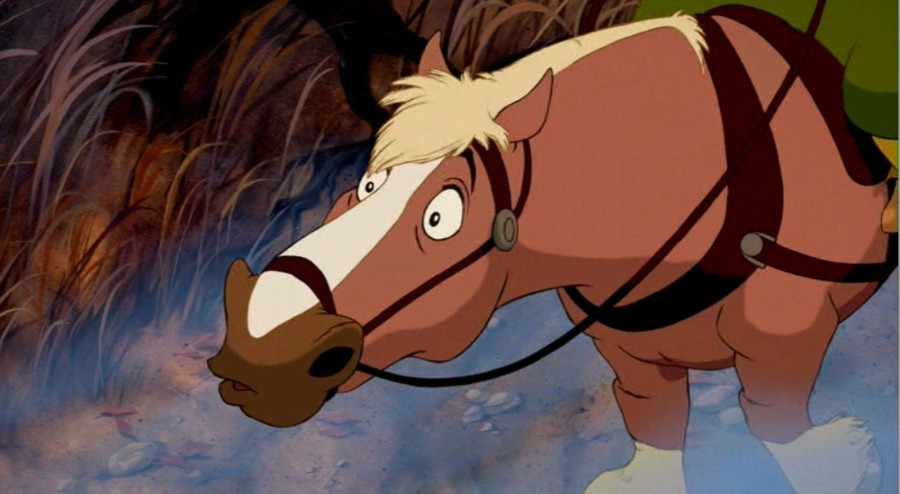 Beauty and the Beast Forest Hidden Mickey