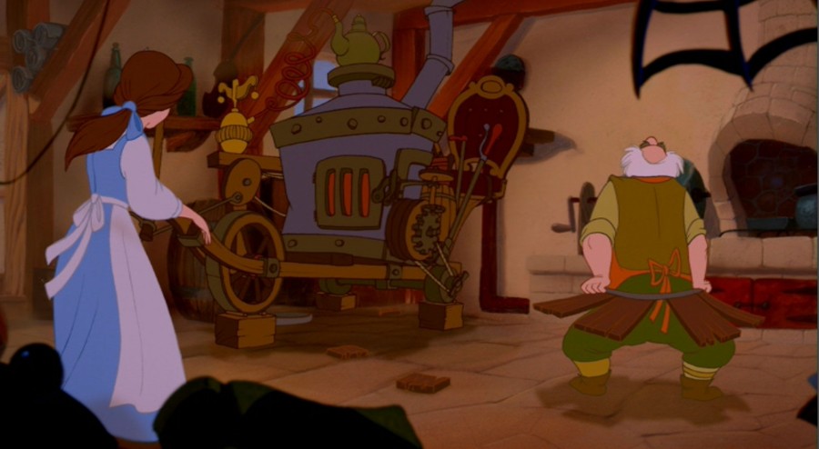 Belle's House Hidden Mickey