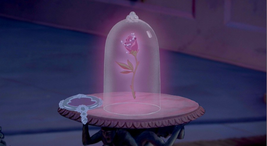 Beauty and the Beast Rose Hidden Mickey