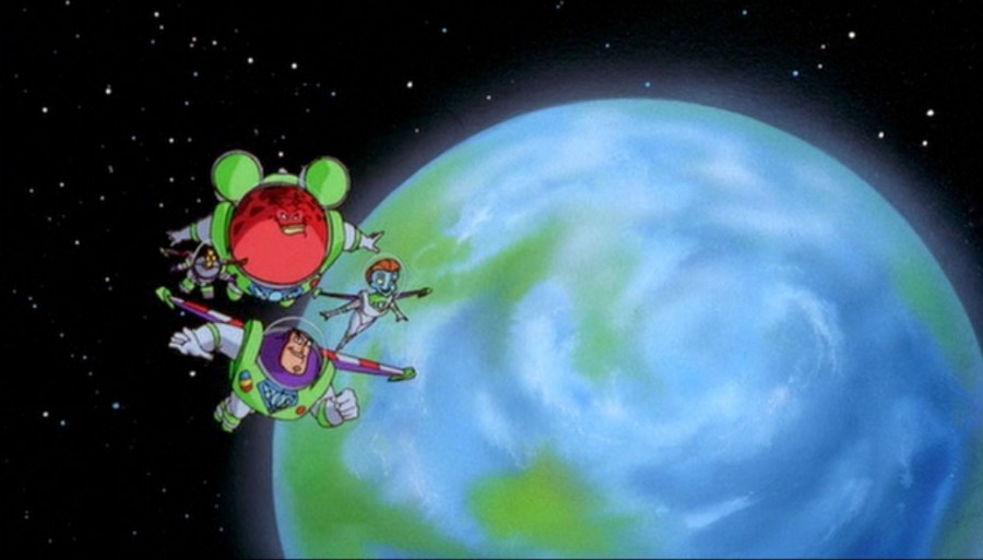Buzz Lightyear of Star Command Hidden Mickey