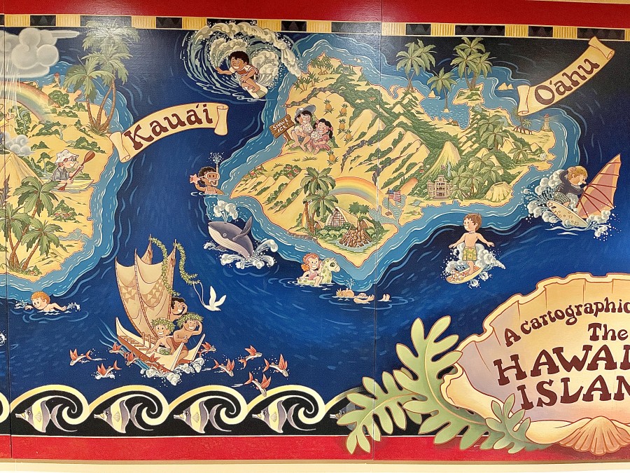 Aulani Mural Hidden Mickey