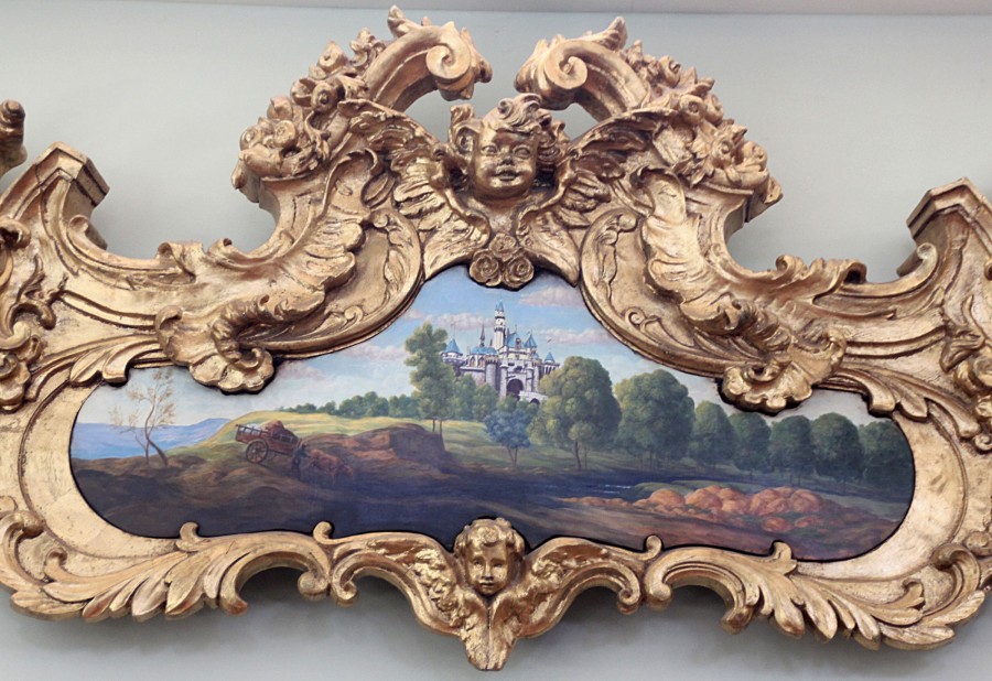 Disney's Boardwalk Cinderella Castle Hidden Mickey