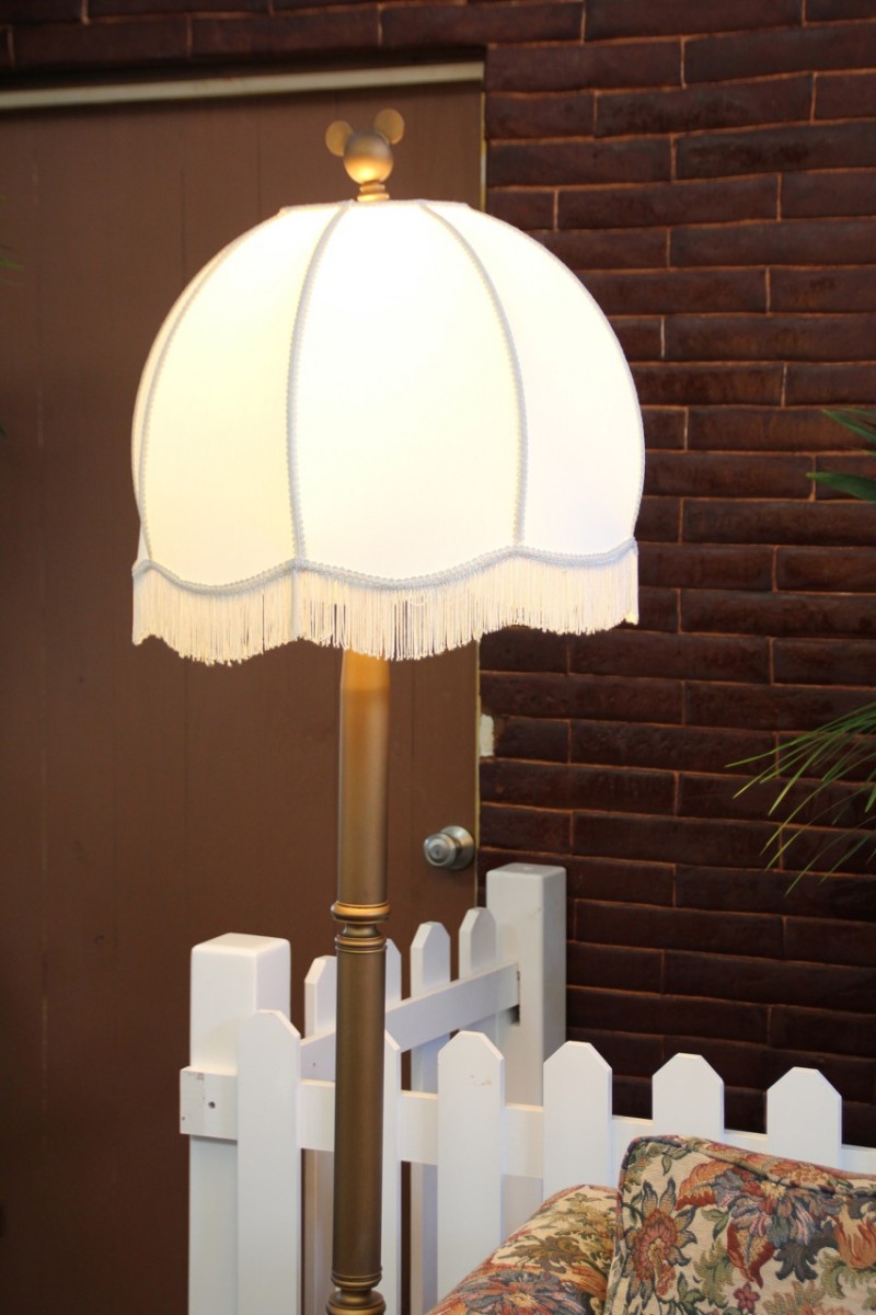 Disney's Boardwalk Lamp Hidden Mickeys