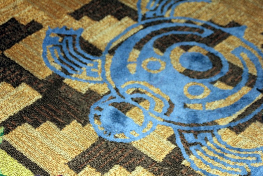 Disney's Polynesian Resort Carpet Hidden Mickey
