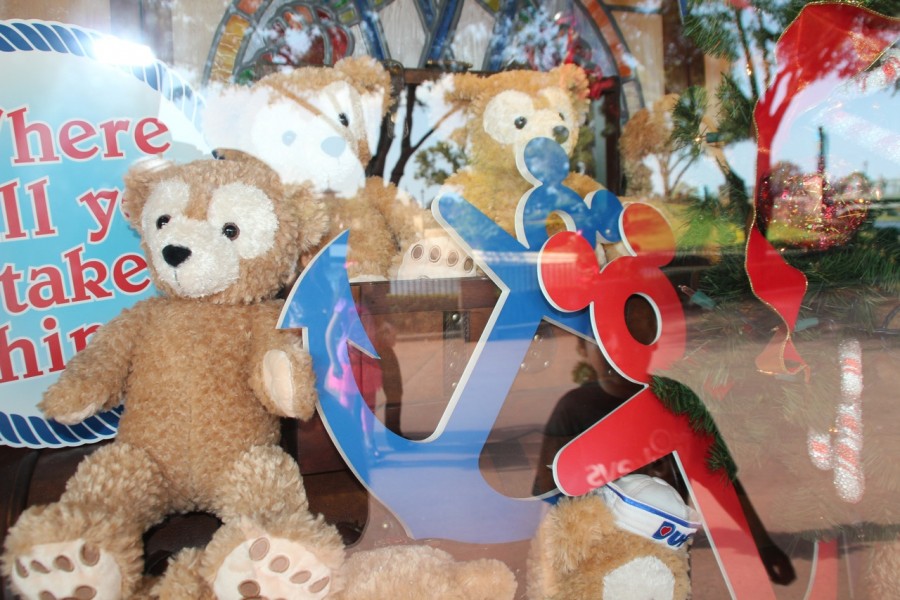 Epcot Window Display Hidden Mickey