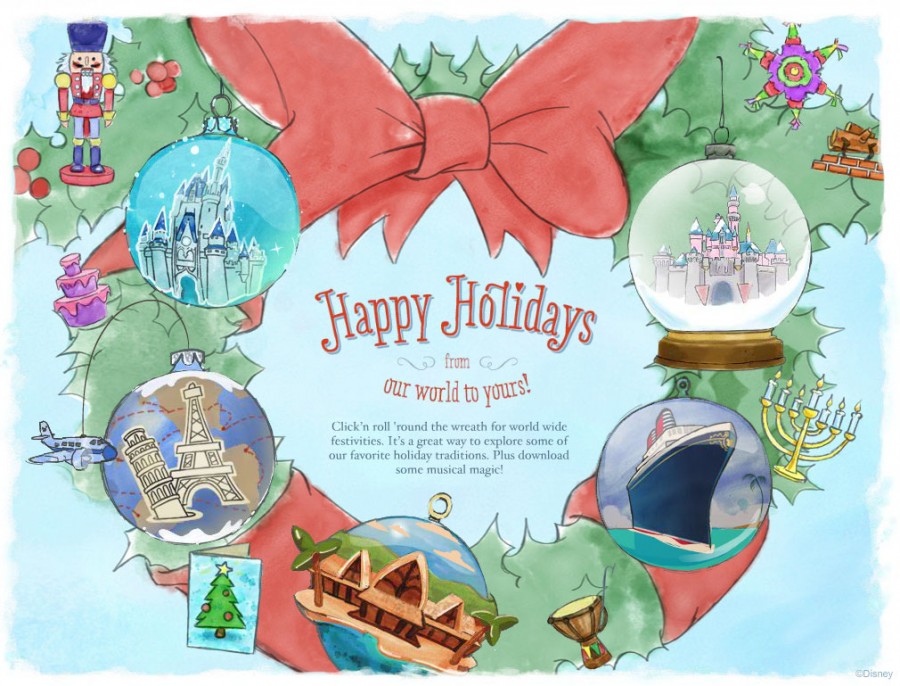 Disney DVC Member e-Card Hidden Mickey