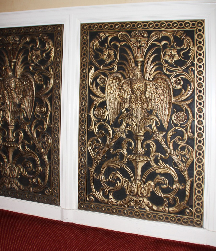 Epcot United States Pavillion Frame Design Hidden Mickey