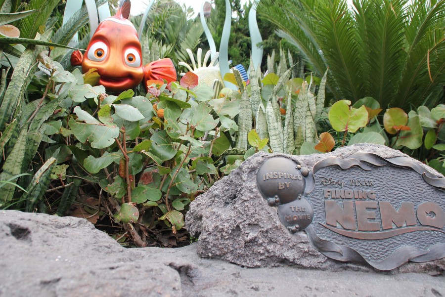 Finding Nemo Statue Hidden Mickey