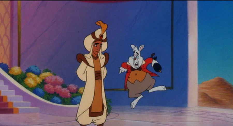 Aladdin and the King of Thieves Hidden White Rabbit
