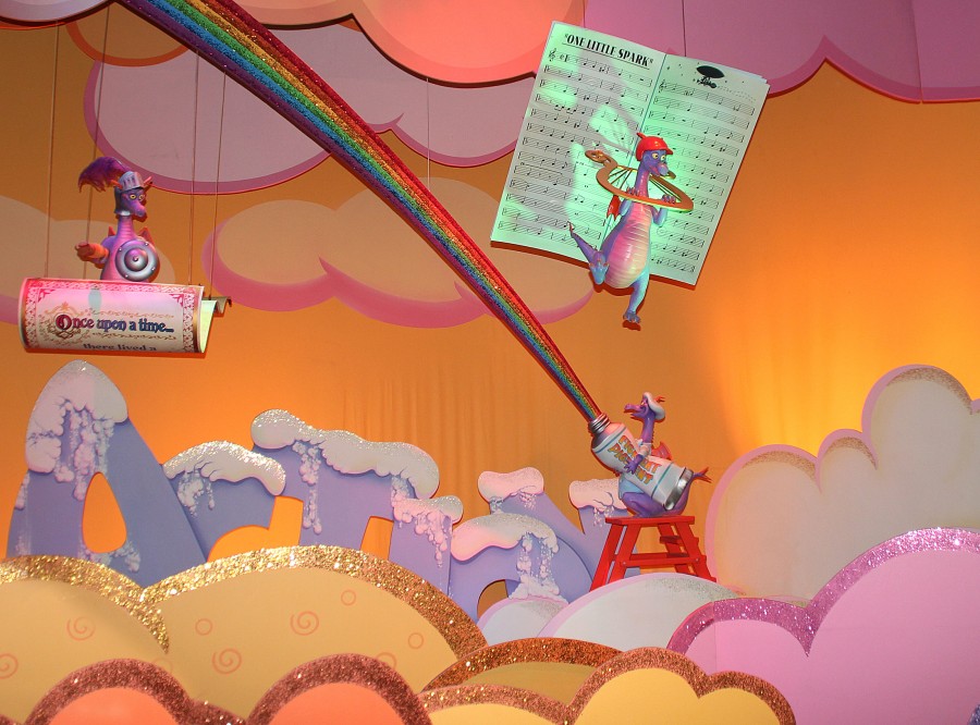 Imagination Ride Hidden Mickey