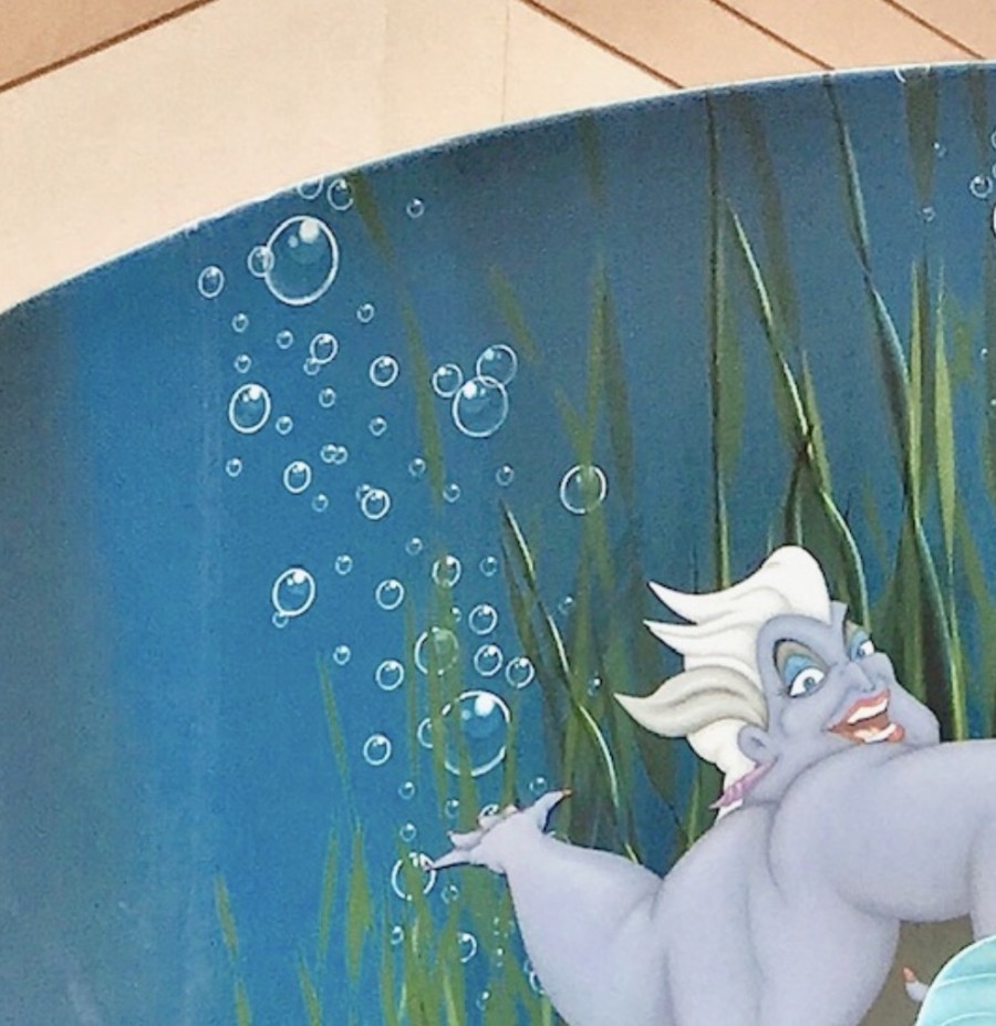 The Little Mermaid Hidden Mickey