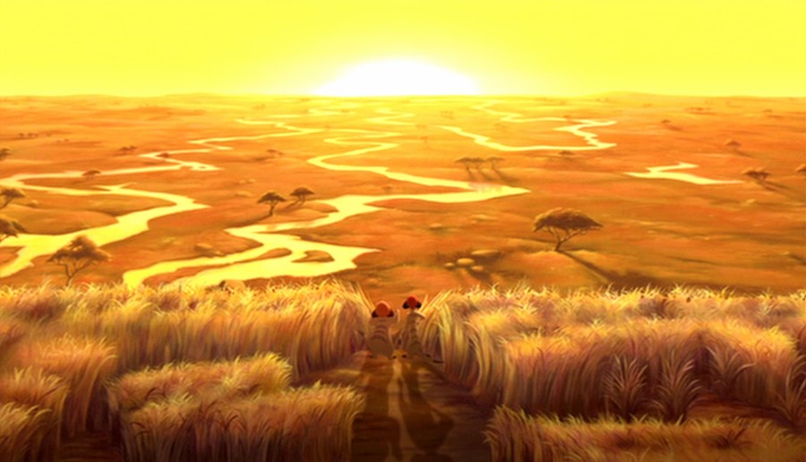 The Lion King 1½ Hidden Mickey Sunrise