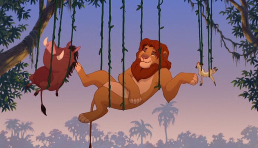 The Lion King 1½ Hidden Mickey Sunrise