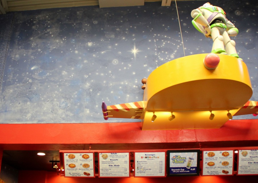 Pizza Planet Hidden Mickey