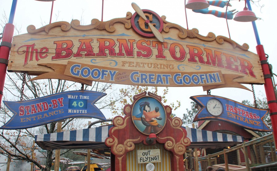 Storybook Circus The Barnstormer Hidden Mickeys