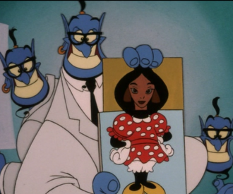 Aladdin and the King of Thieves Hidden Minnie Mouse