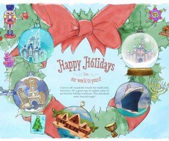 Disney DVC Member e-Card Hidden Mickey