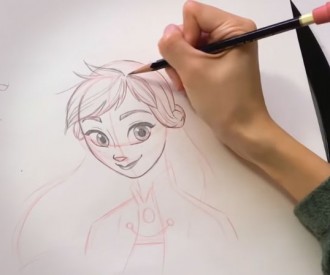 How to Draw Anna from Frozen 2
