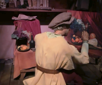 Spaceship Earth Hidden Mickey Art