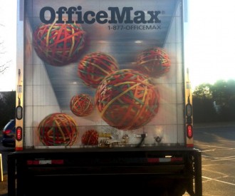 Office Max Truck Hidden Mickey?