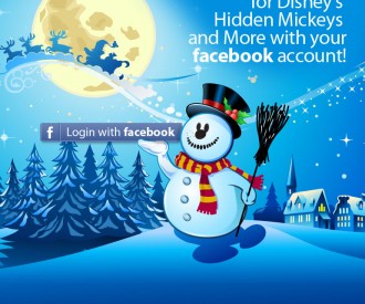 Snowman Hidden Mickeys