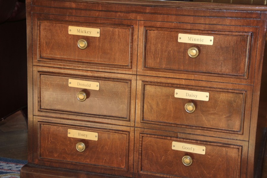 Disney's Yacht Club Cabinet Hidden Disney Characters