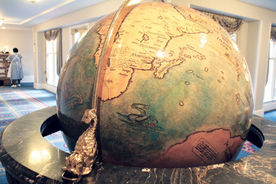 Disney's Yacht Club Globe Hidden Mickey